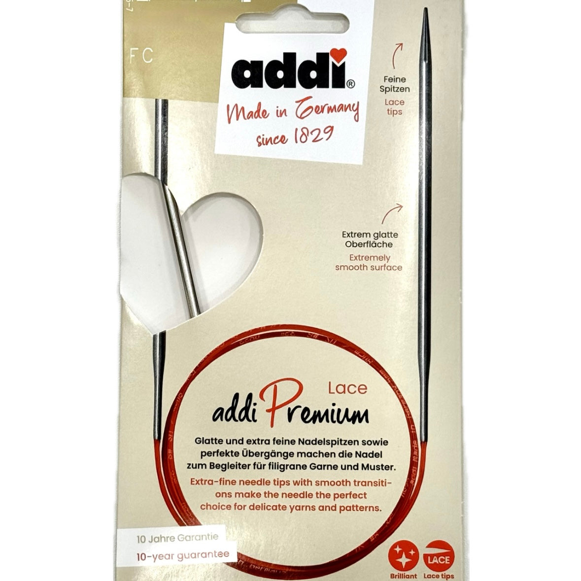 AGULHAS CIRCULARES PREMIUM LACE 80CM